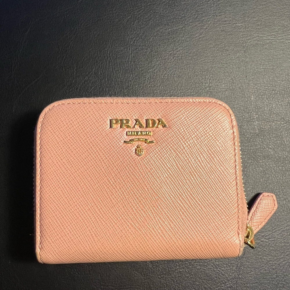 Prada Saffiano Leather Coin Purse